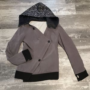 CUSTOM unfactory-made- one of a kind blazer hooded jacket